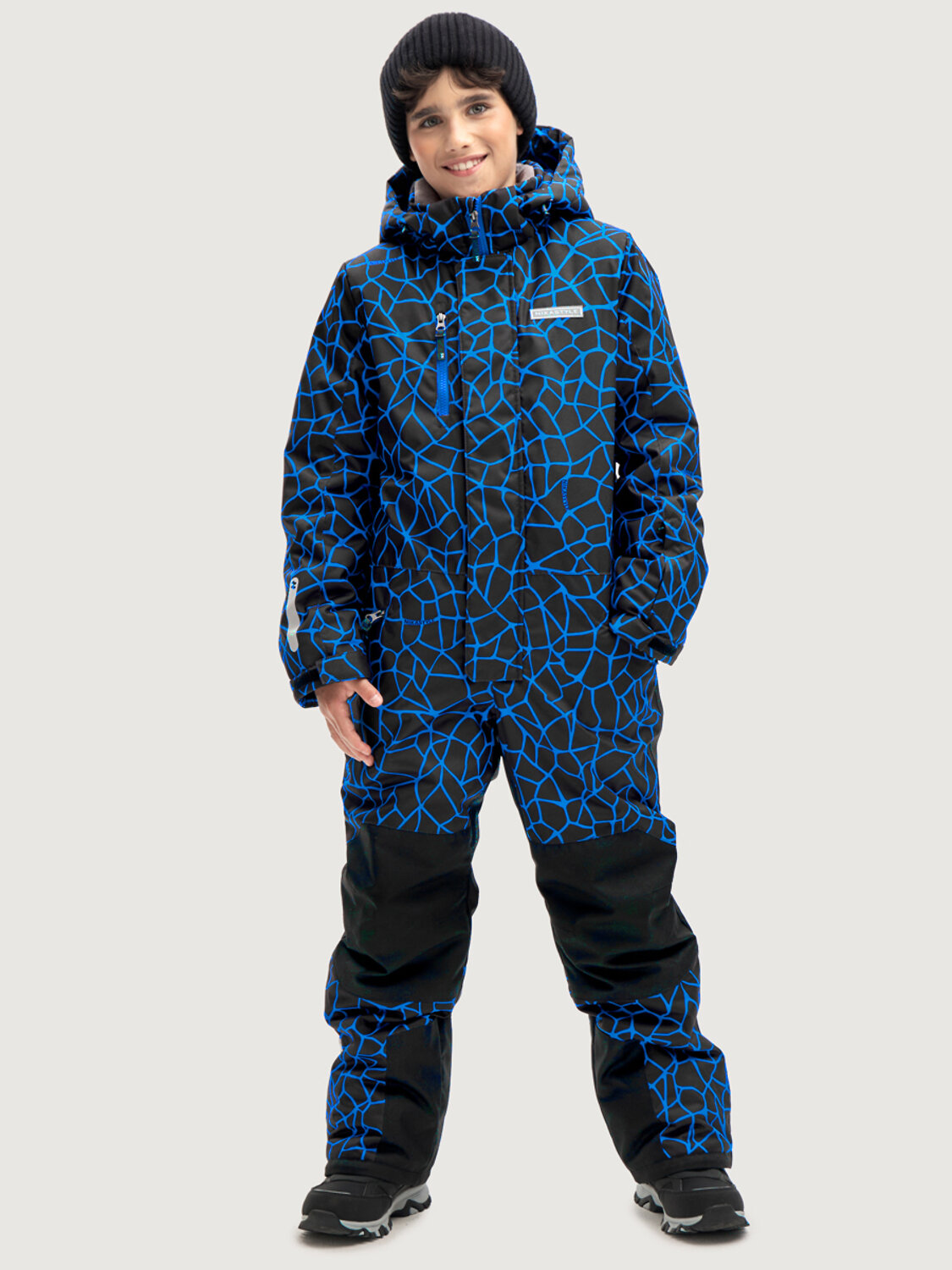 NIKASTYLE Комбинезон 545327 8з2325 электрик/черный