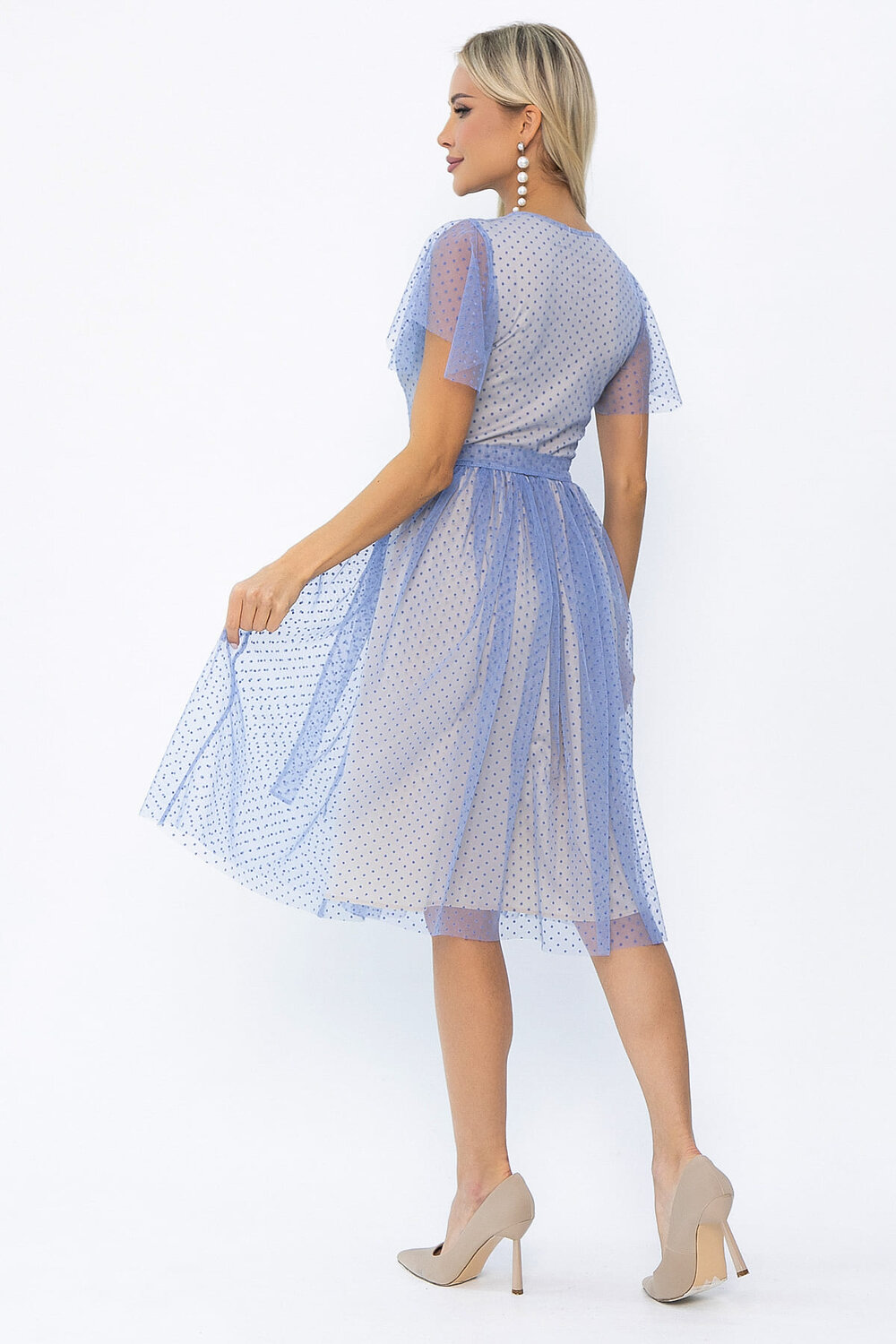 LT Collection Платье 545358 П13826-39М голубой