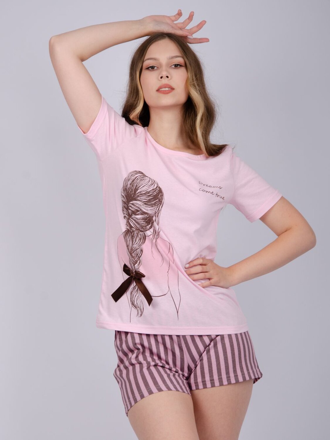 Malina Пижама 545688 29917 брусника