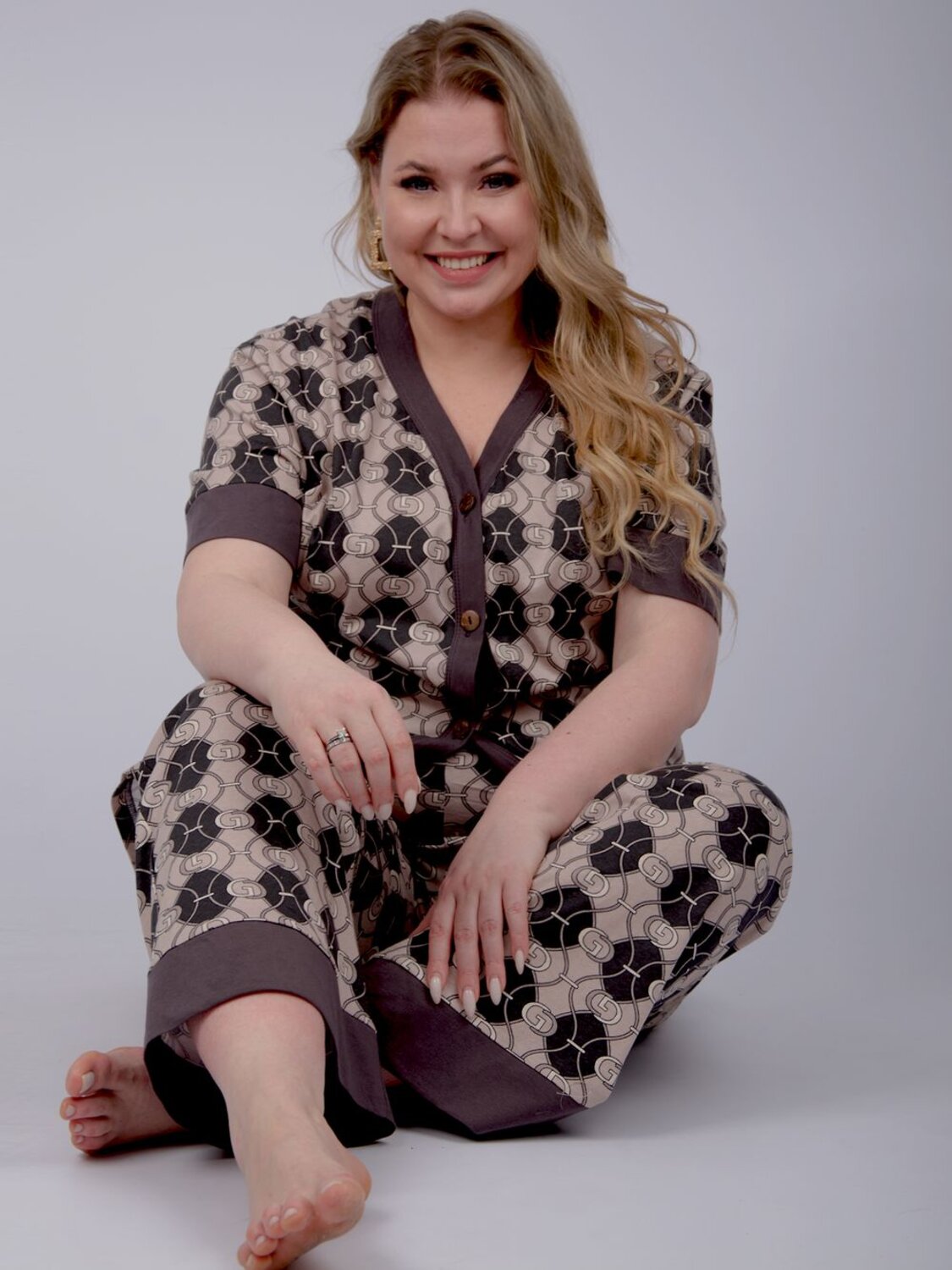 Malina Пижама 545690 3051 кофе
