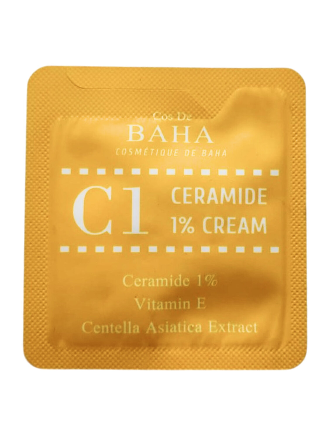 Cos De BAHA Крем для лица укрепляющий с церамидами / Ceramide 1% Cream Sample (C1), 1,5 мл 545715 27892
