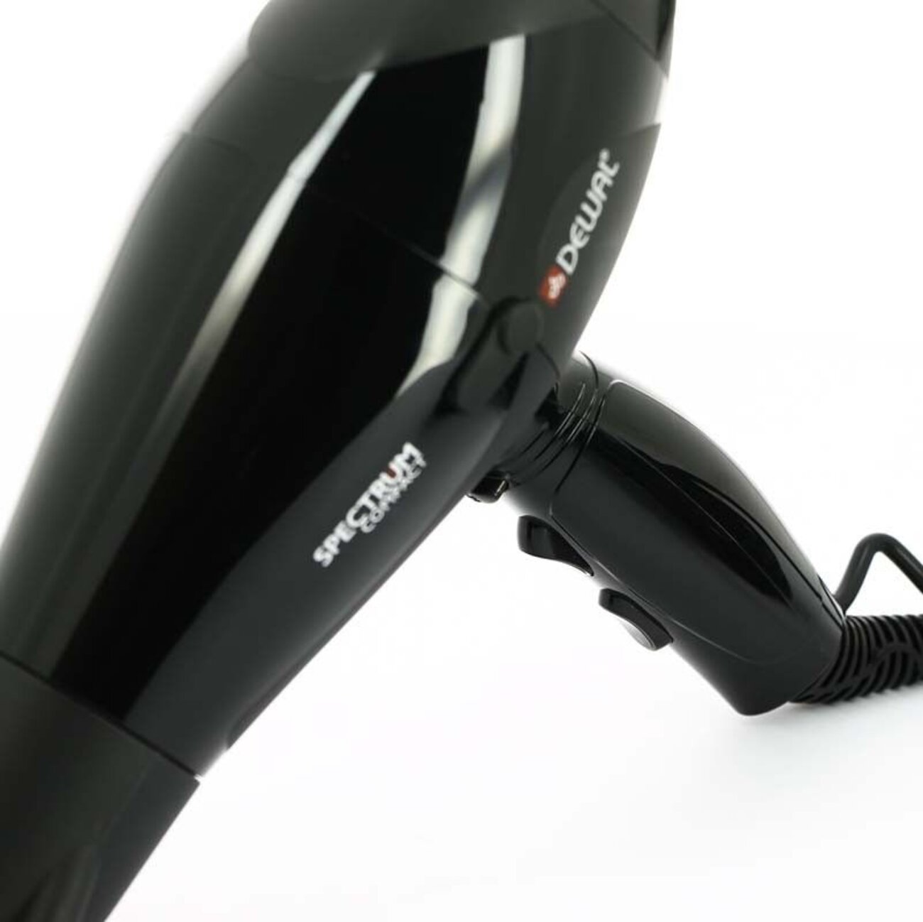Dewal Профессиональный фен для волос / Spectrum Compact 03-109 Black, черный, 2100 Вт 545816 2233