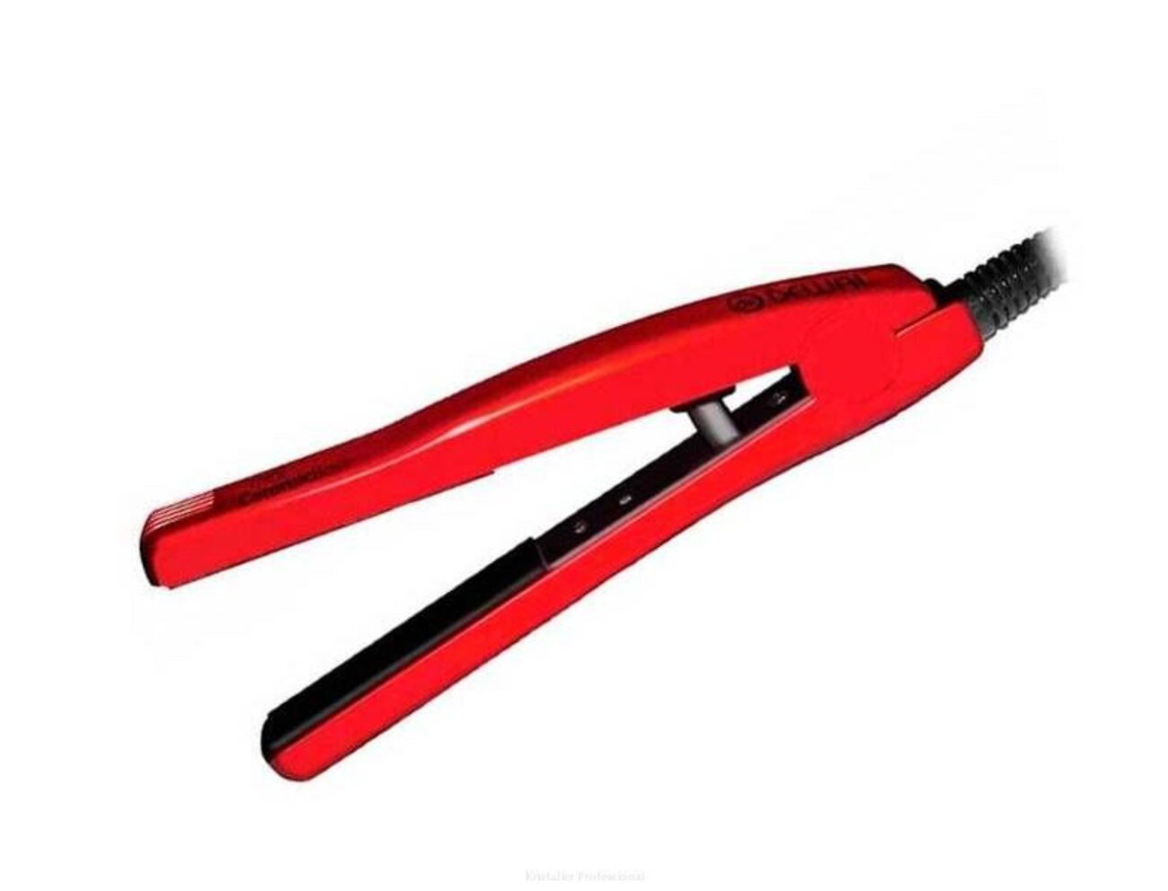 Dewal Щипцы для выпрямления волос / Mini Ceramic Base 03-7721-R Mini, красный, 25 Вт 545820 2641
