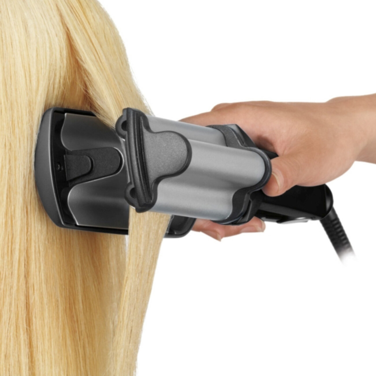 BaByliss Профессиональная тройная плойка для создания волн на волосах / PRO IONIC HI DEF WAVER BAB2469TTE, 95 Вт 545838 3870