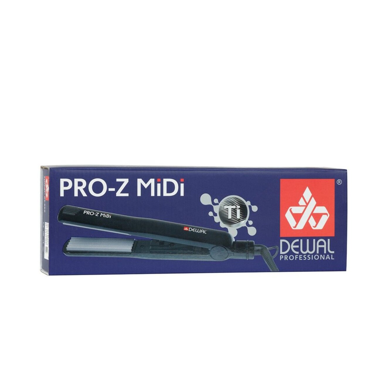Dewal Щипцы-гофре для волос / Z Midi 03-66Z, черный 545871 5342