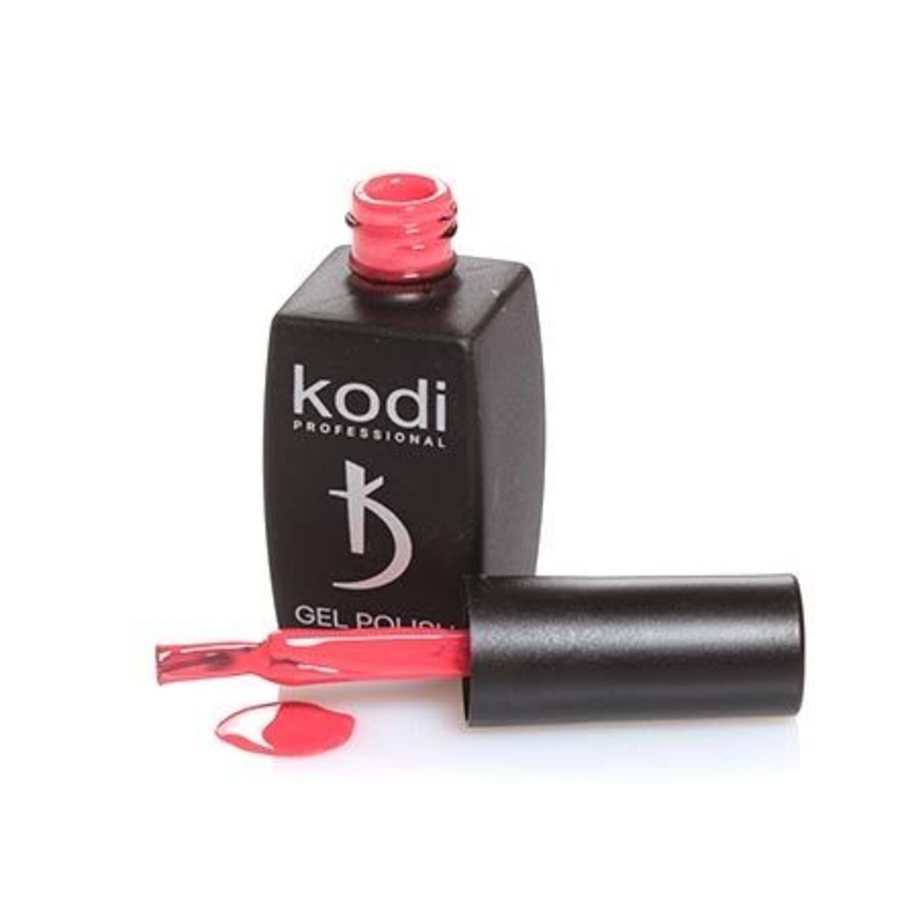 Kodi Гель-лак Светлый красно-коралловый, без перламутра и блесток, плотный, 8 мл 545889 11866