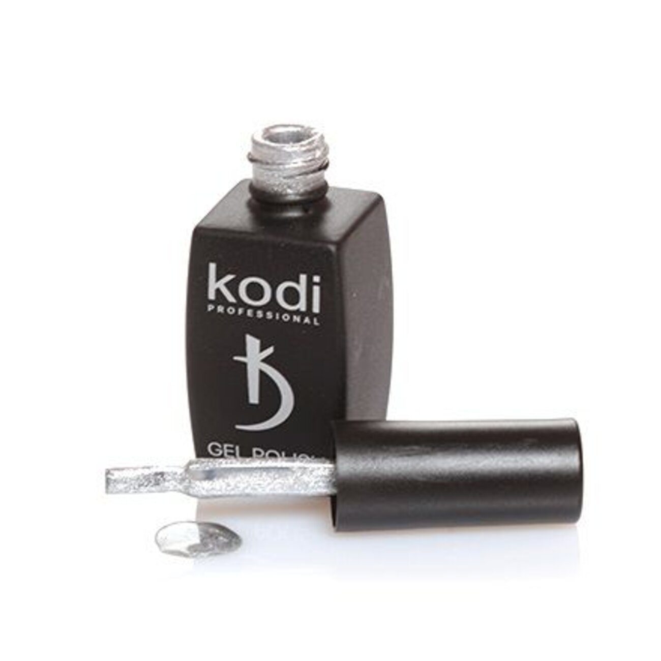 Kodi Гель-лак Серебряный, с перламутром, плотный, 8 мл 545891 11906