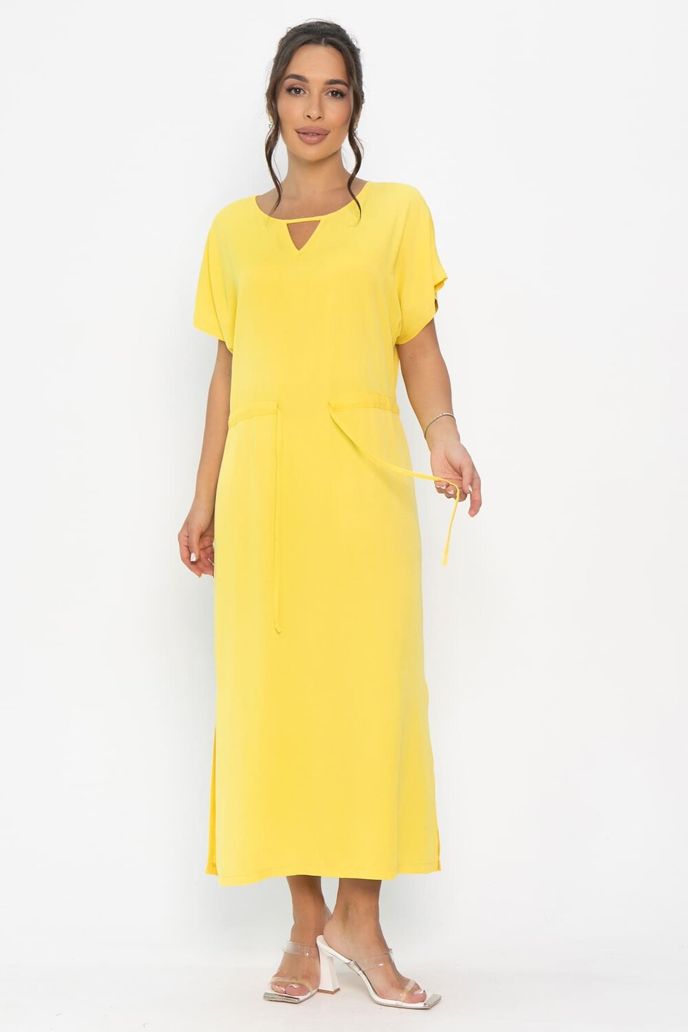 LT Collection Платье 546024 П13944-5М желтый