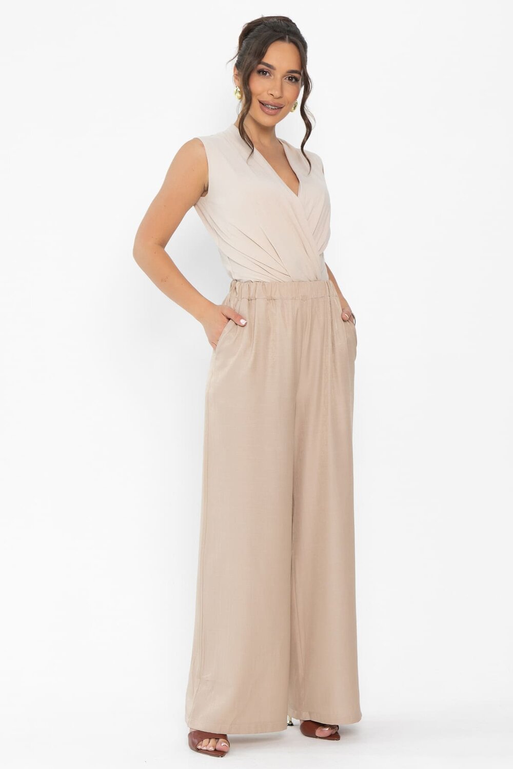 LT Collection Брюки 546025 Б13928-12М бежевый