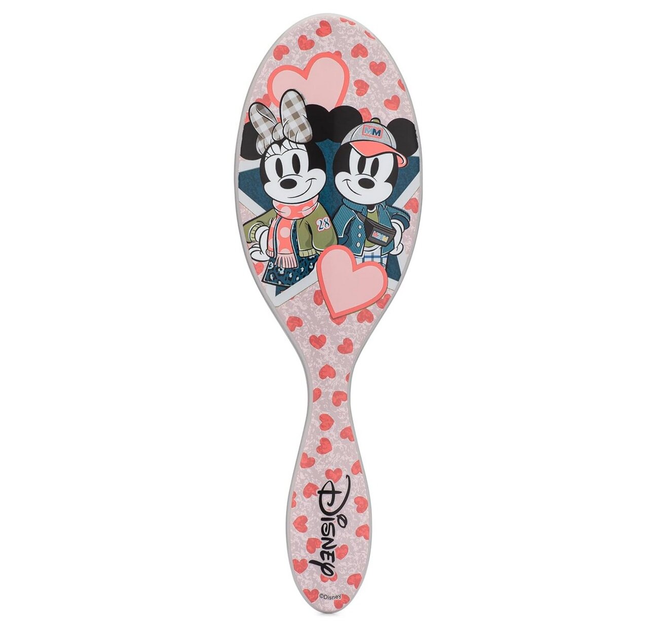 Wet Brush Расческа для спутанных волос / Original Detangler Disney Love Mickey And Minnie BWRDISLVMM, розовый 546070 24582