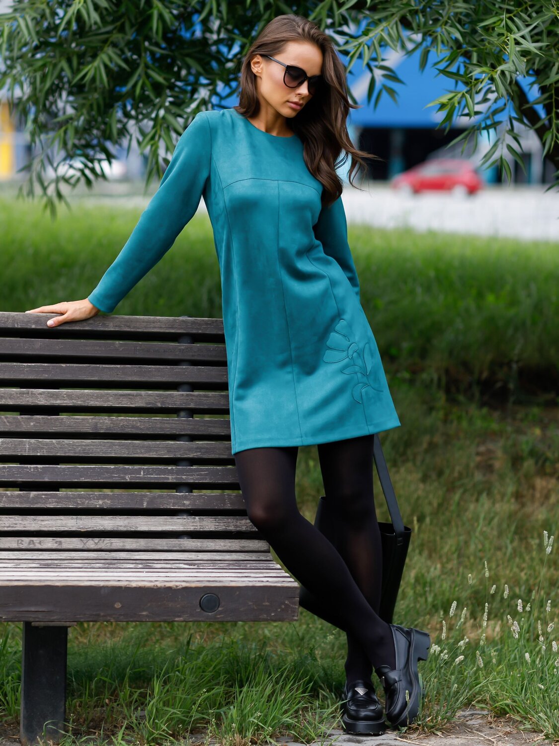 Stilla Платье 546159 251105-5218 малахитовый зелёный