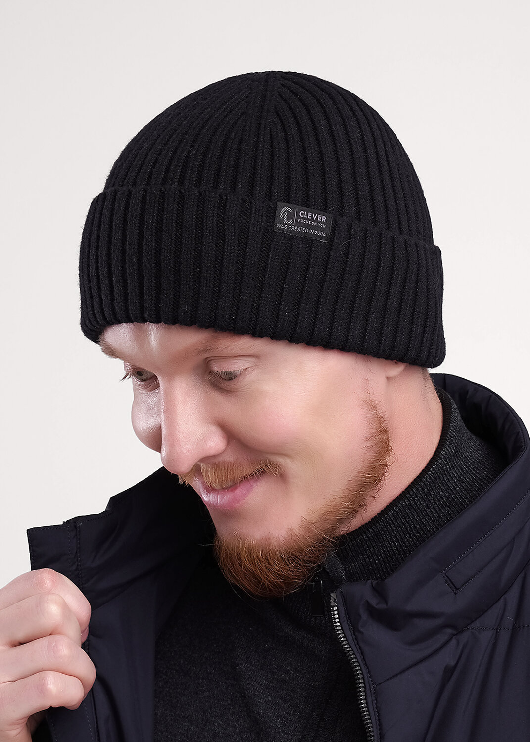 CLEVER Шапка 546292 433789вн чёрный
