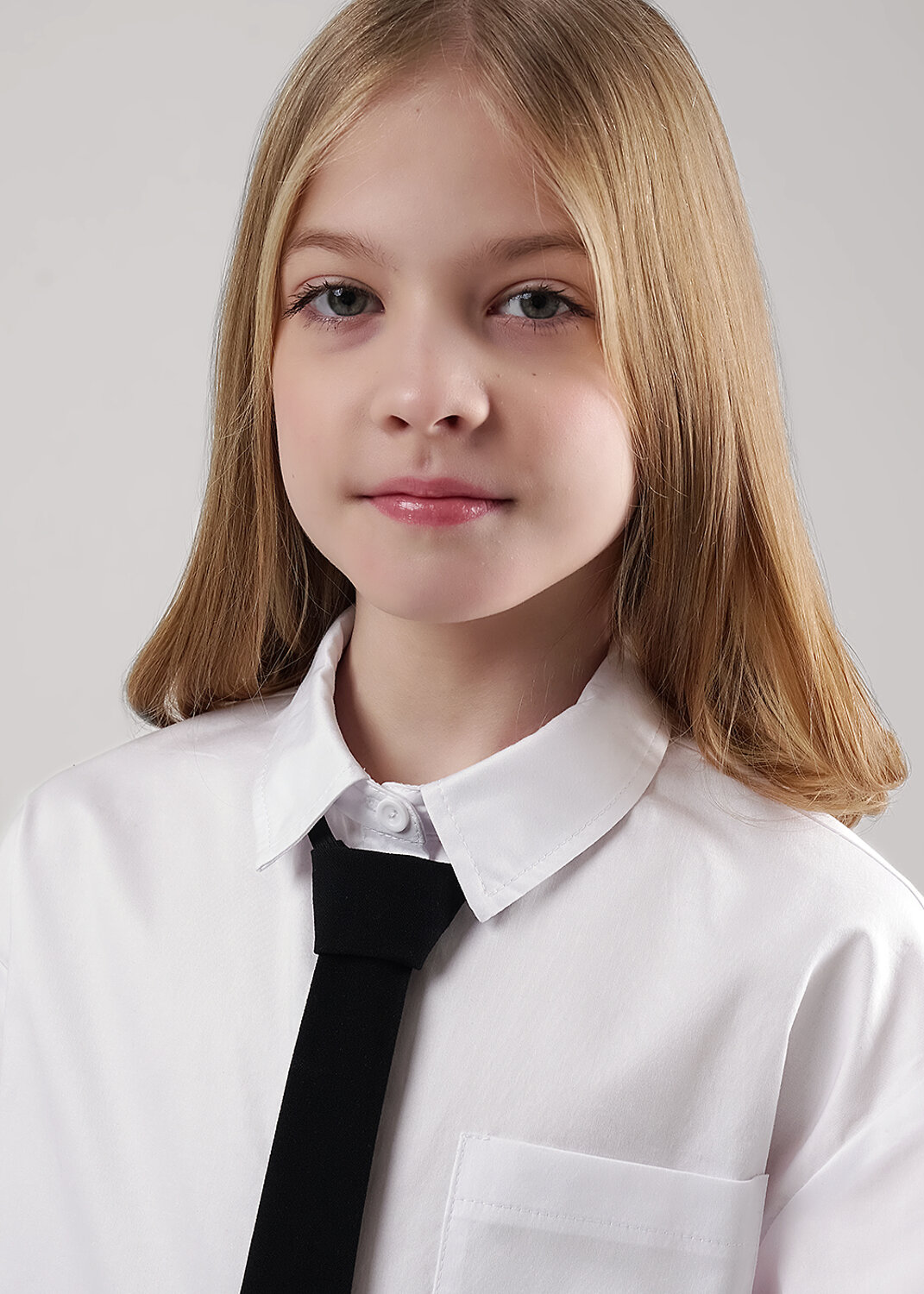 CLEVER Блузка 546314 753217пп школа белый