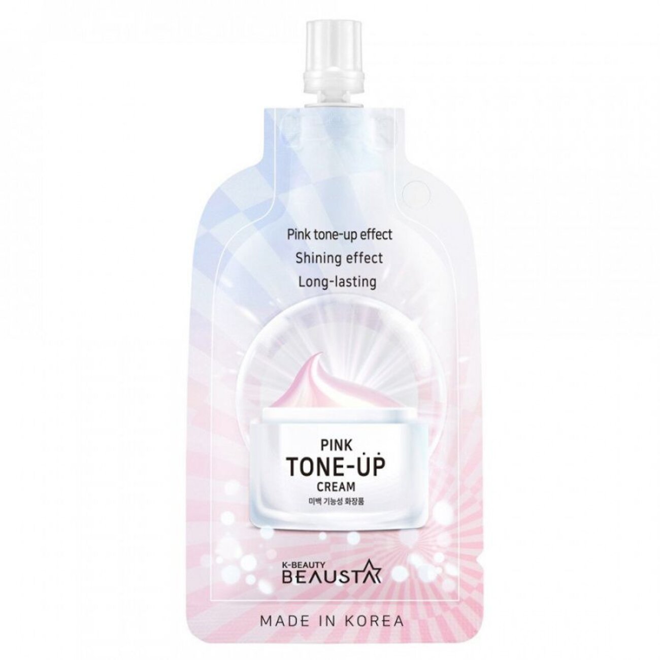 Beausta Крем для лица освежающий с экстрактом белых цветов / Pink Tone-Up Cream, 15 мл 546375 18317