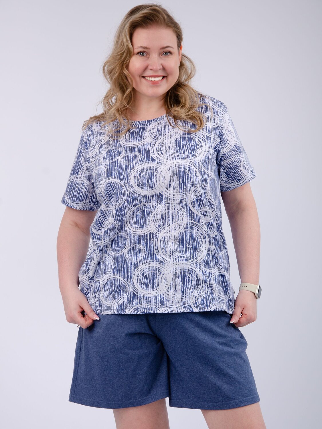 Malina Костюм 546395 9392б синий