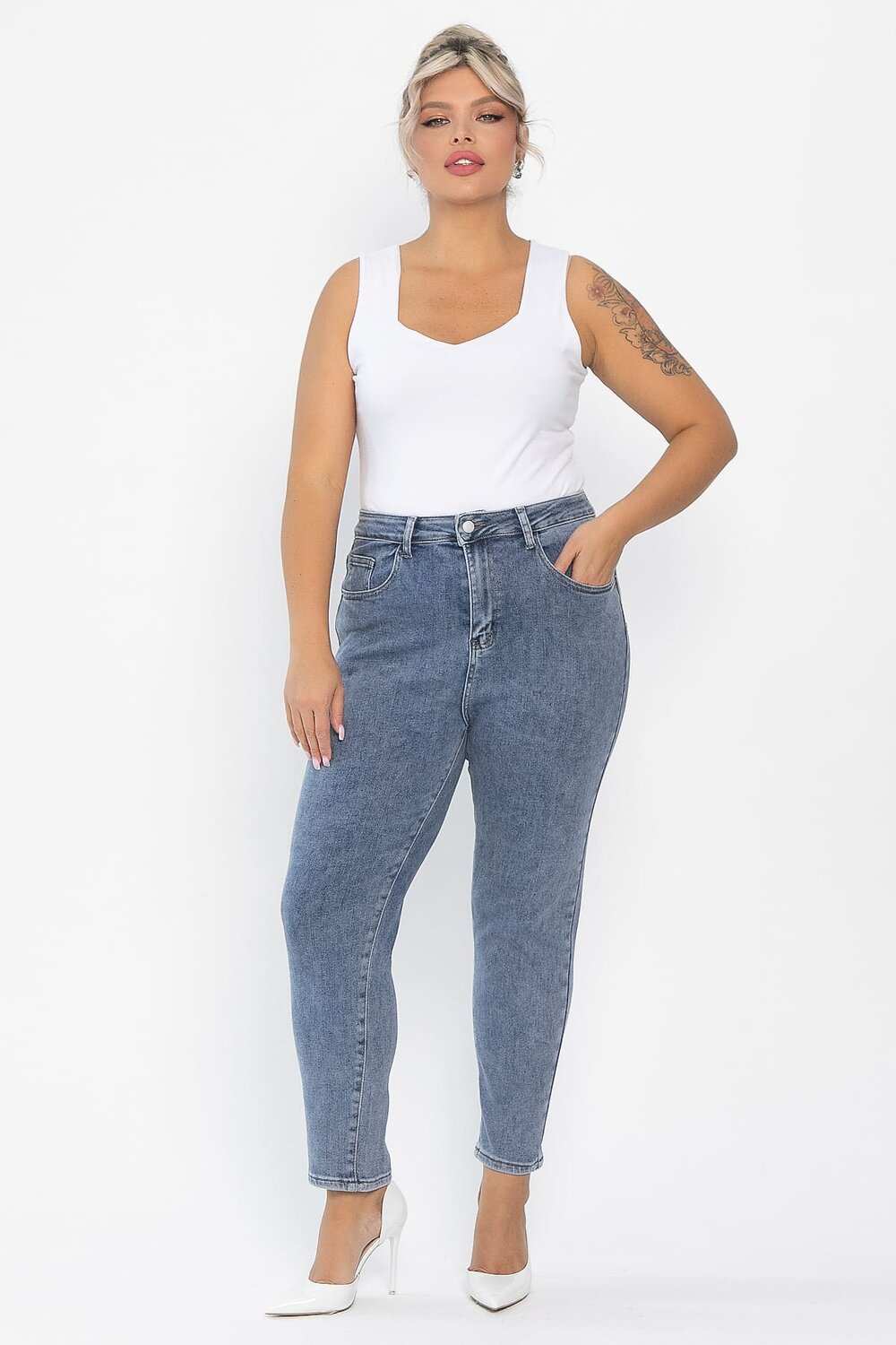 LT Collection Джинсы 546400 Б13927-4М синий