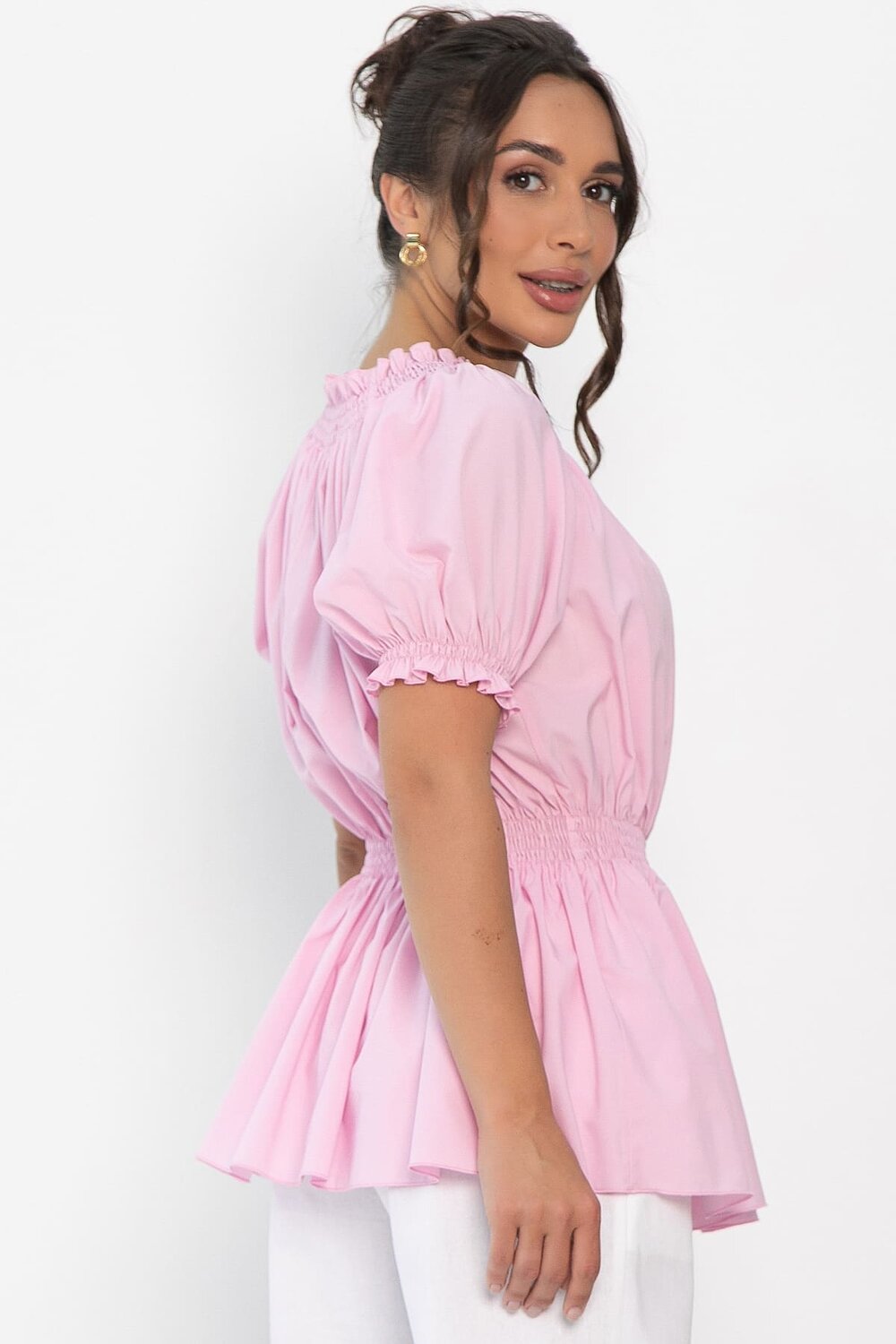LT Collection Блуза 546401 Б13912-47М розовый