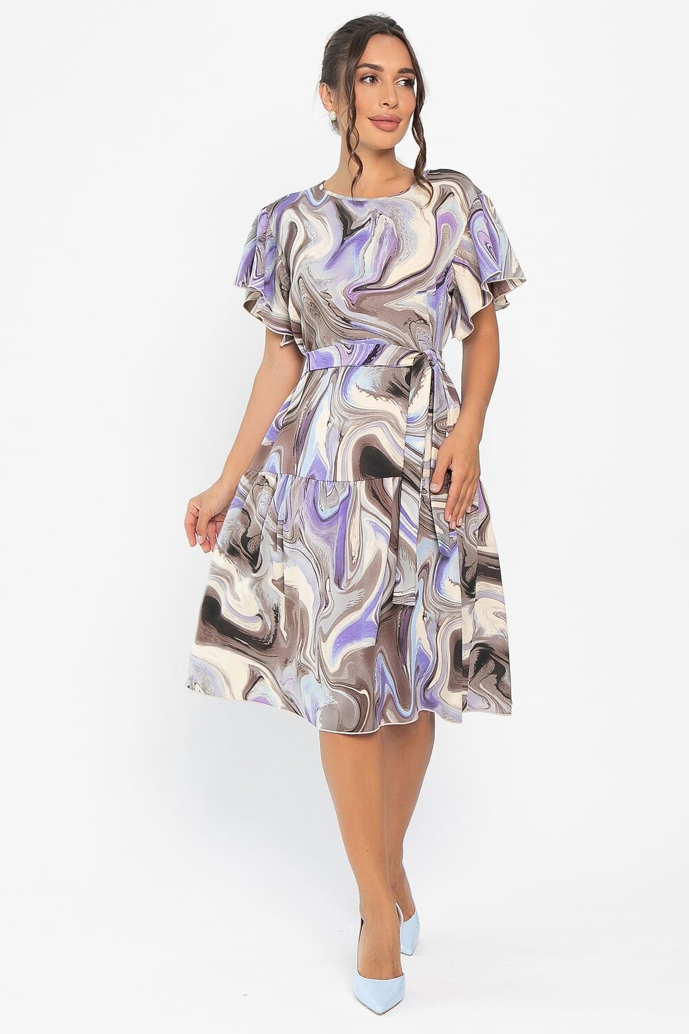 LT Collection Платье 546404 П13951-12М сиреневый