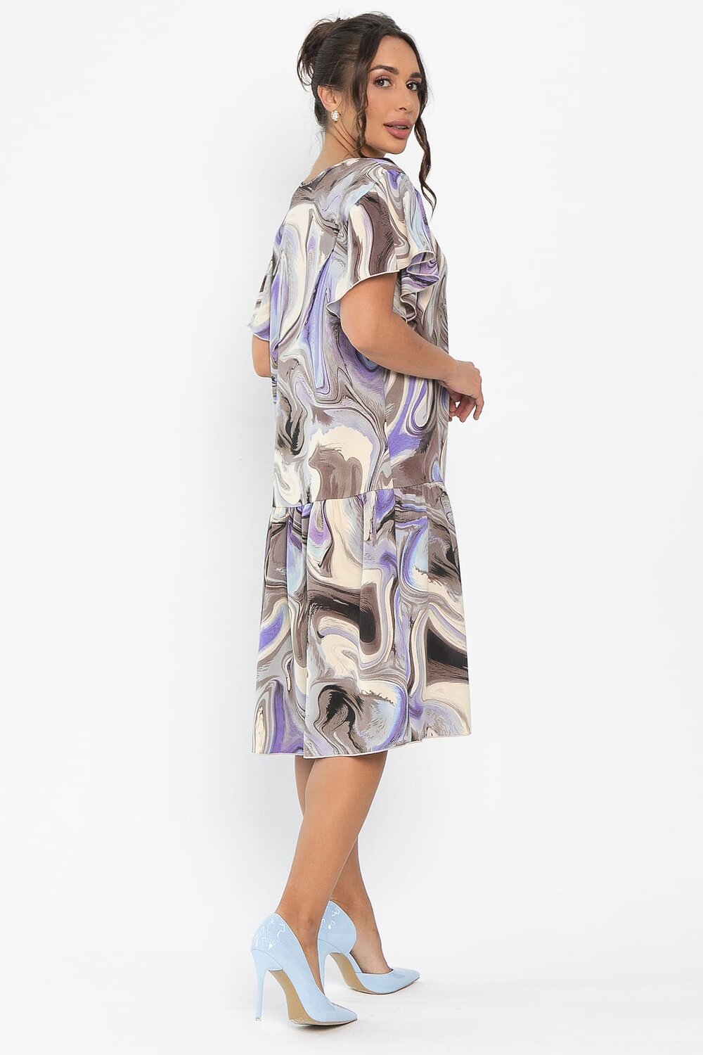 LT Collection Платье 546404 П13951-12М сиреневый