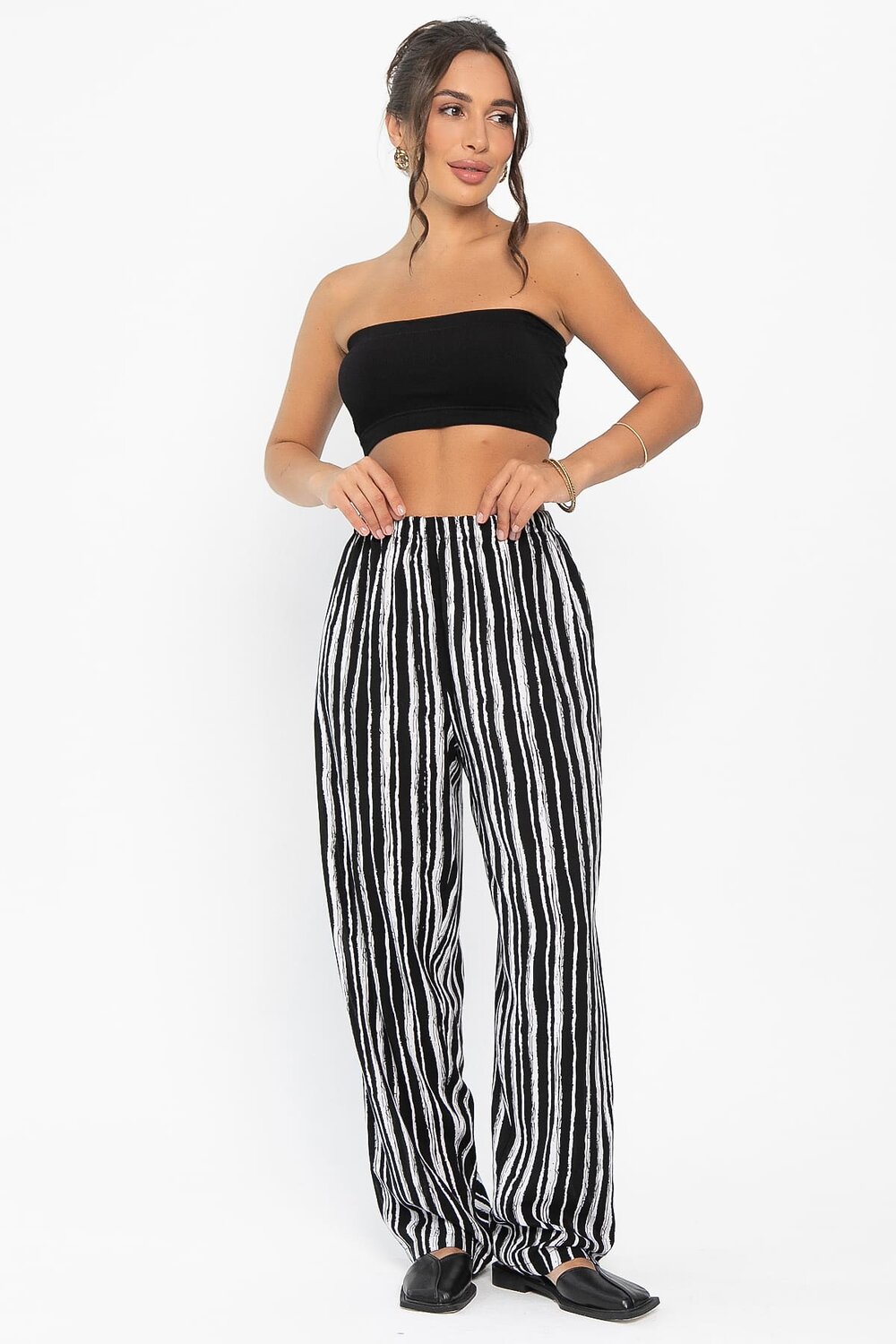 LT Collection Брюки 546410 Б13955-10М черный