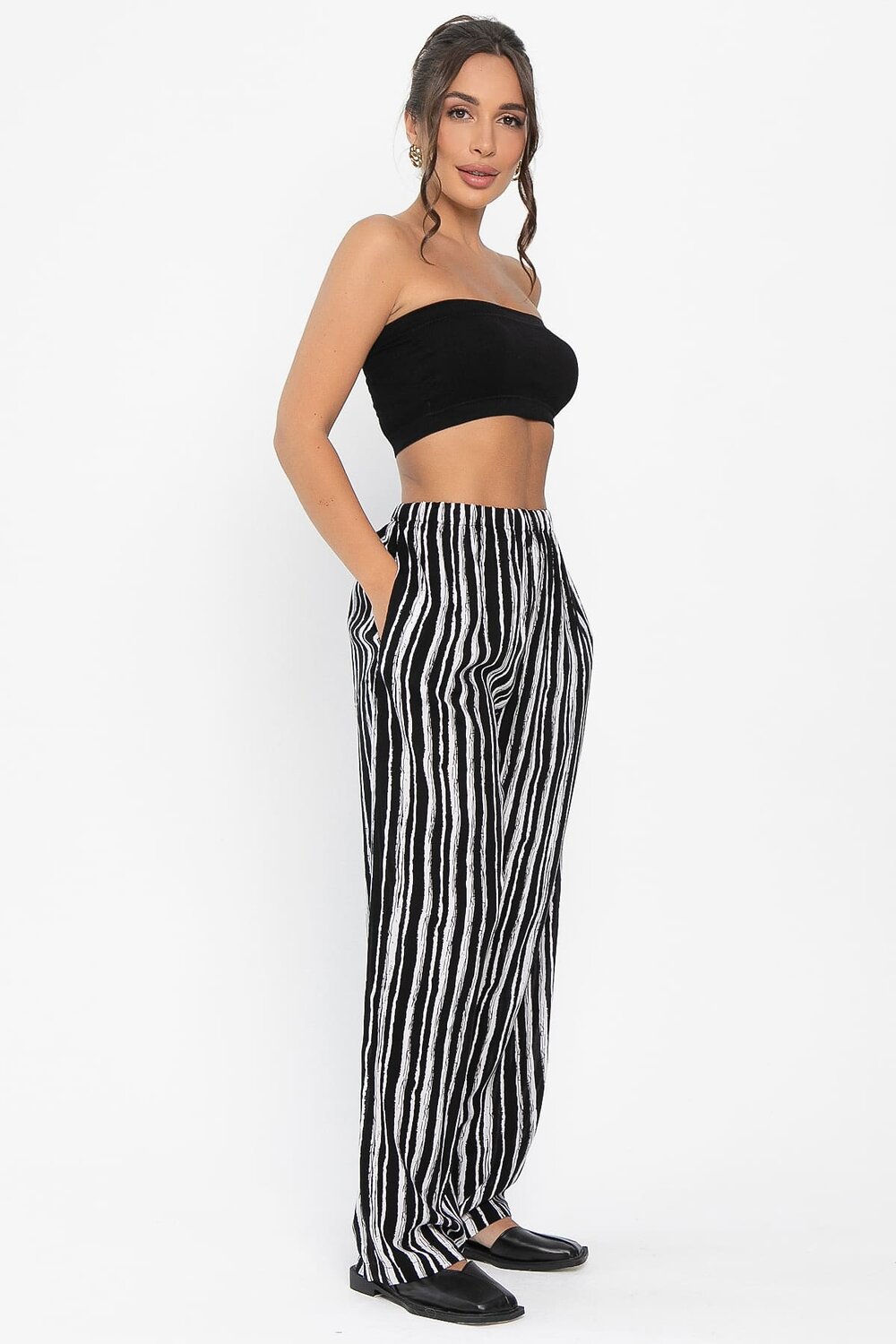 LT Collection Брюки 546410 Б13955-10М черный