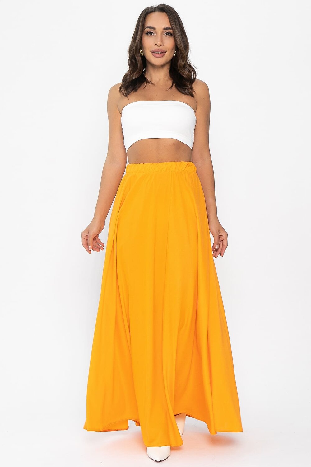 LT Collection Юбка 546413 Ю13964-25М апельсиновый