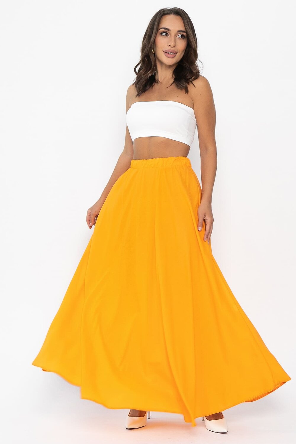 LT Collection Юбка 546413 Ю13964-25М апельсиновый