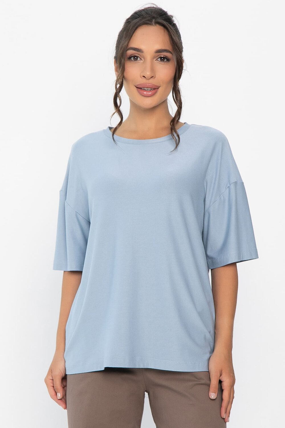 LT Collection Футболка 546418 Б13980-25М голубой