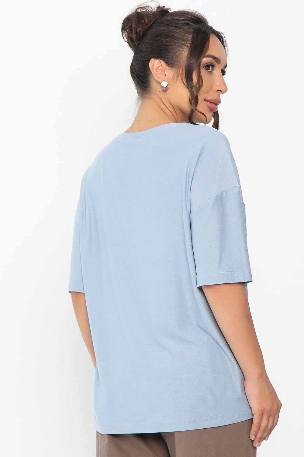 LT Collection Футболка 546418 Б13980-25М голубой