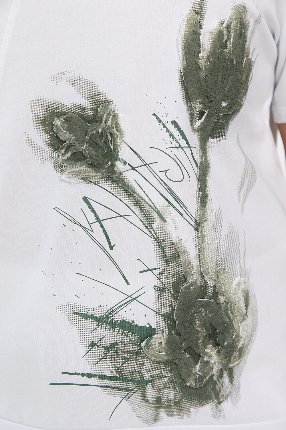 LT Collection Блуза 546419 Б13976-20М белый