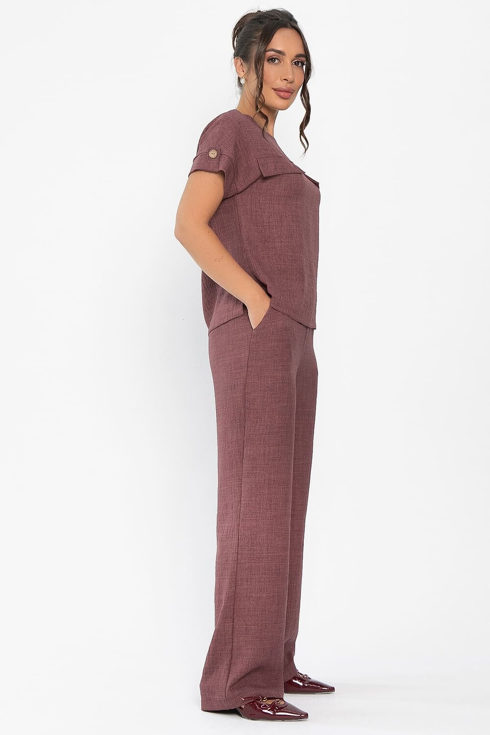 LT Collection Костюм 546433 К13983-12М бордовый