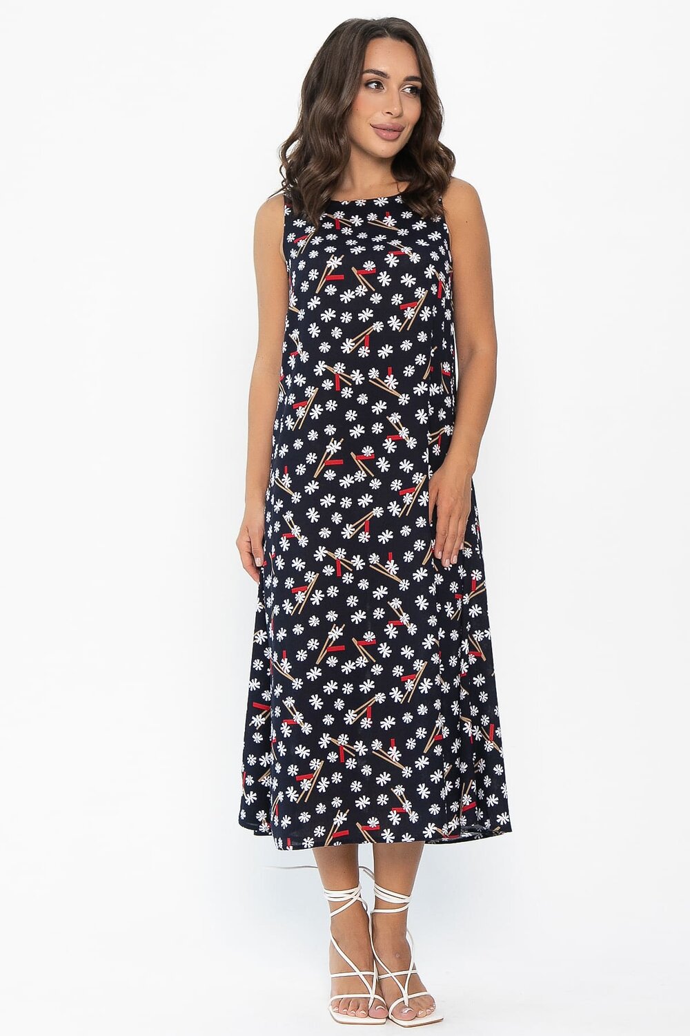 LT Collection Сарафан 546439 П13995-10М темно-синий