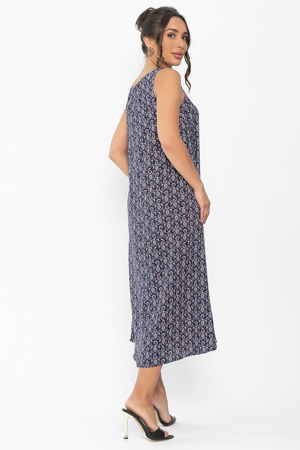 LT Collection Сарафан 546441 П13994-10М темно-синий