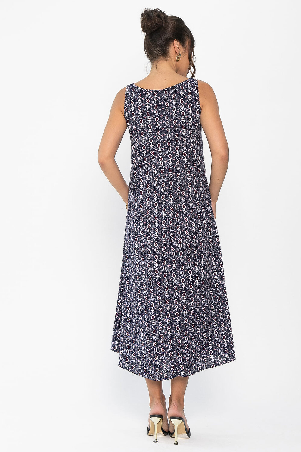 LT Collection Сарафан 546441 П13994-10М темно-синий