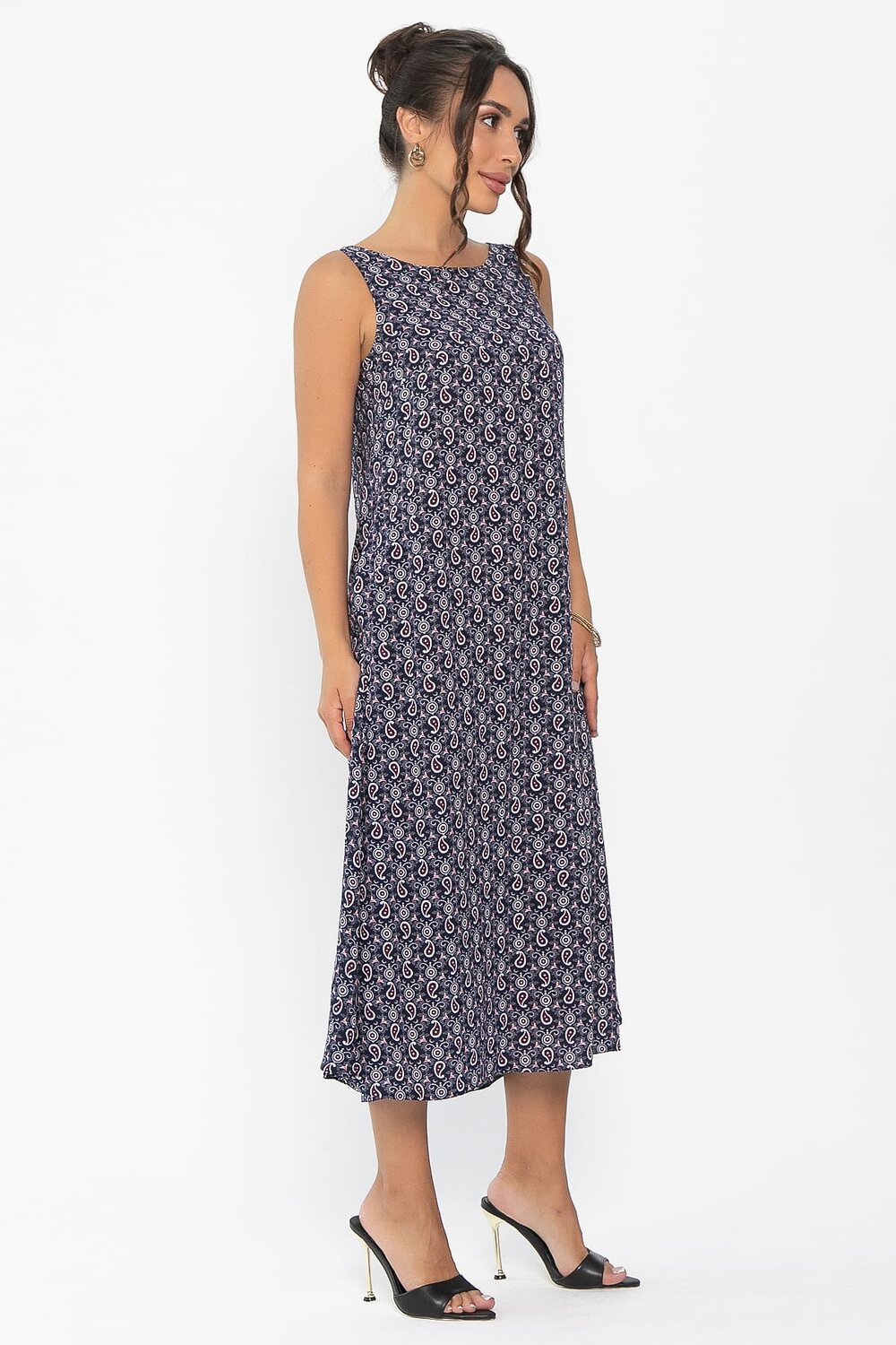 LT Collection Сарафан 546441 П13994-10М темно-синий