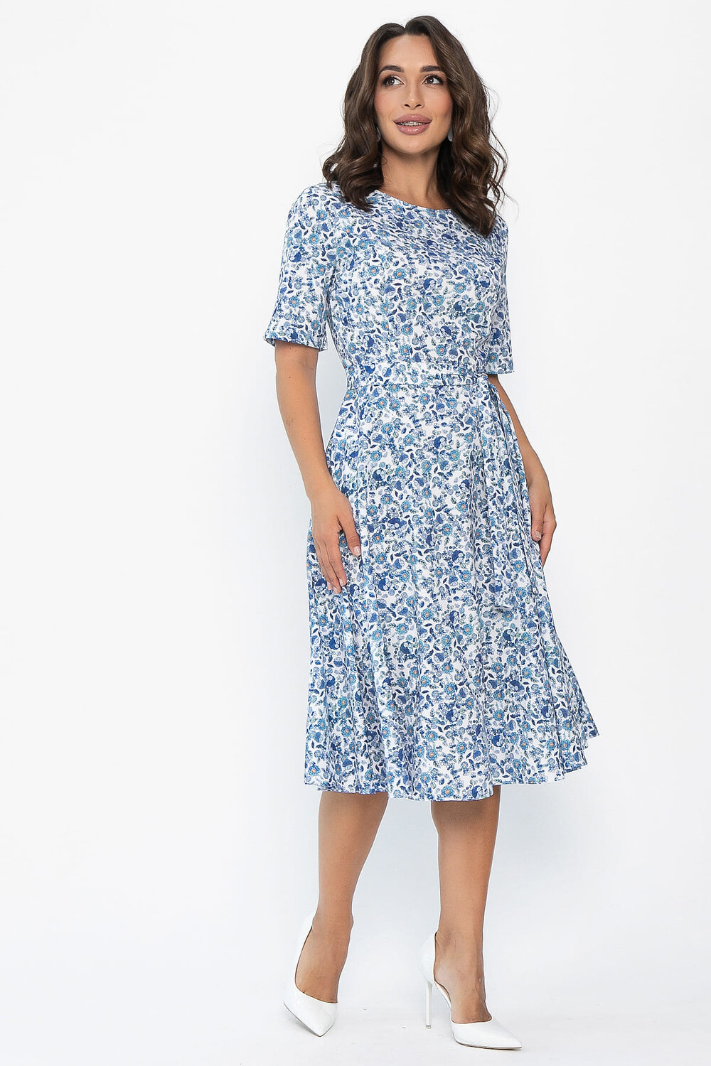 LT Collection Платье 546442 П13998-16М голубой