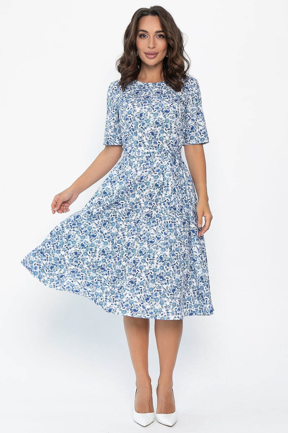 LT Collection Платье 546442 П13998-16М голубой