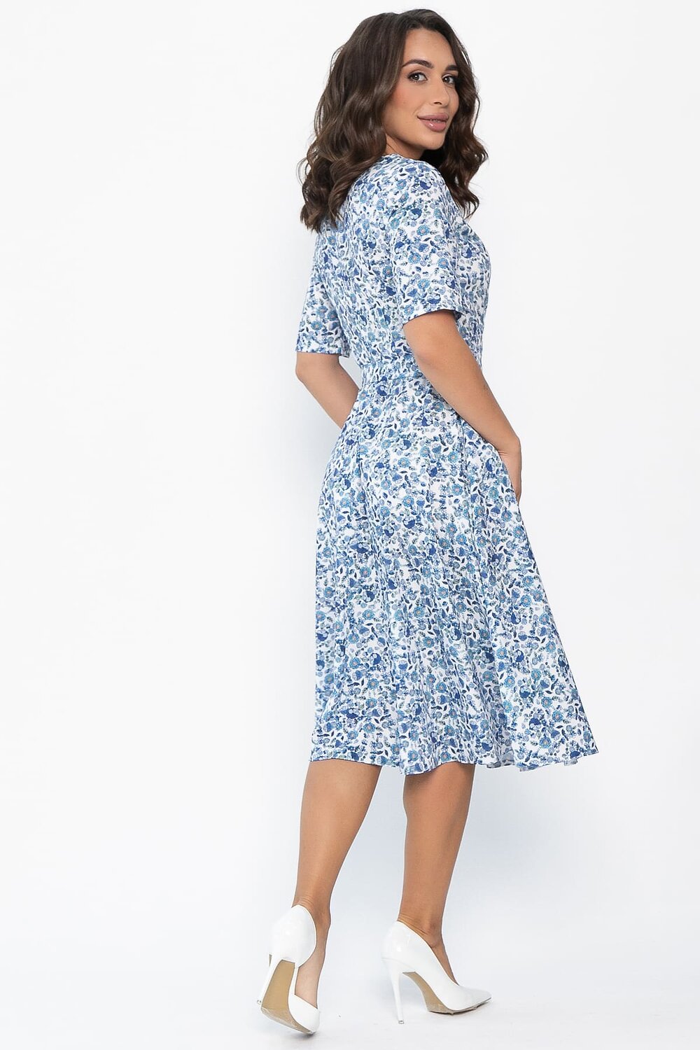 LT Collection Платье 546442 П13998-16М голубой