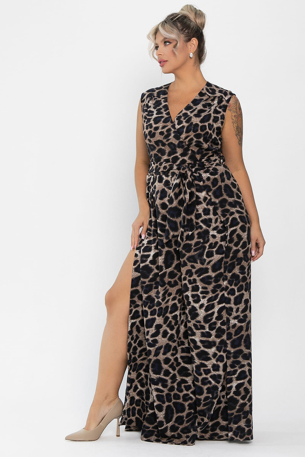 LT Collection Комбинезон 546447 К14003-13М коричневый
