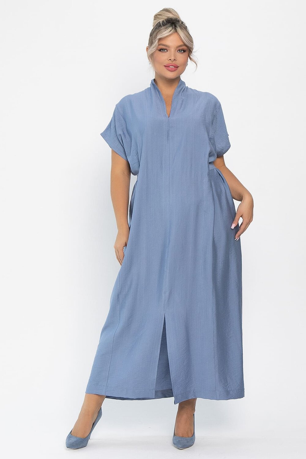 LT Collection Платье 546451 П14008-30М голубой