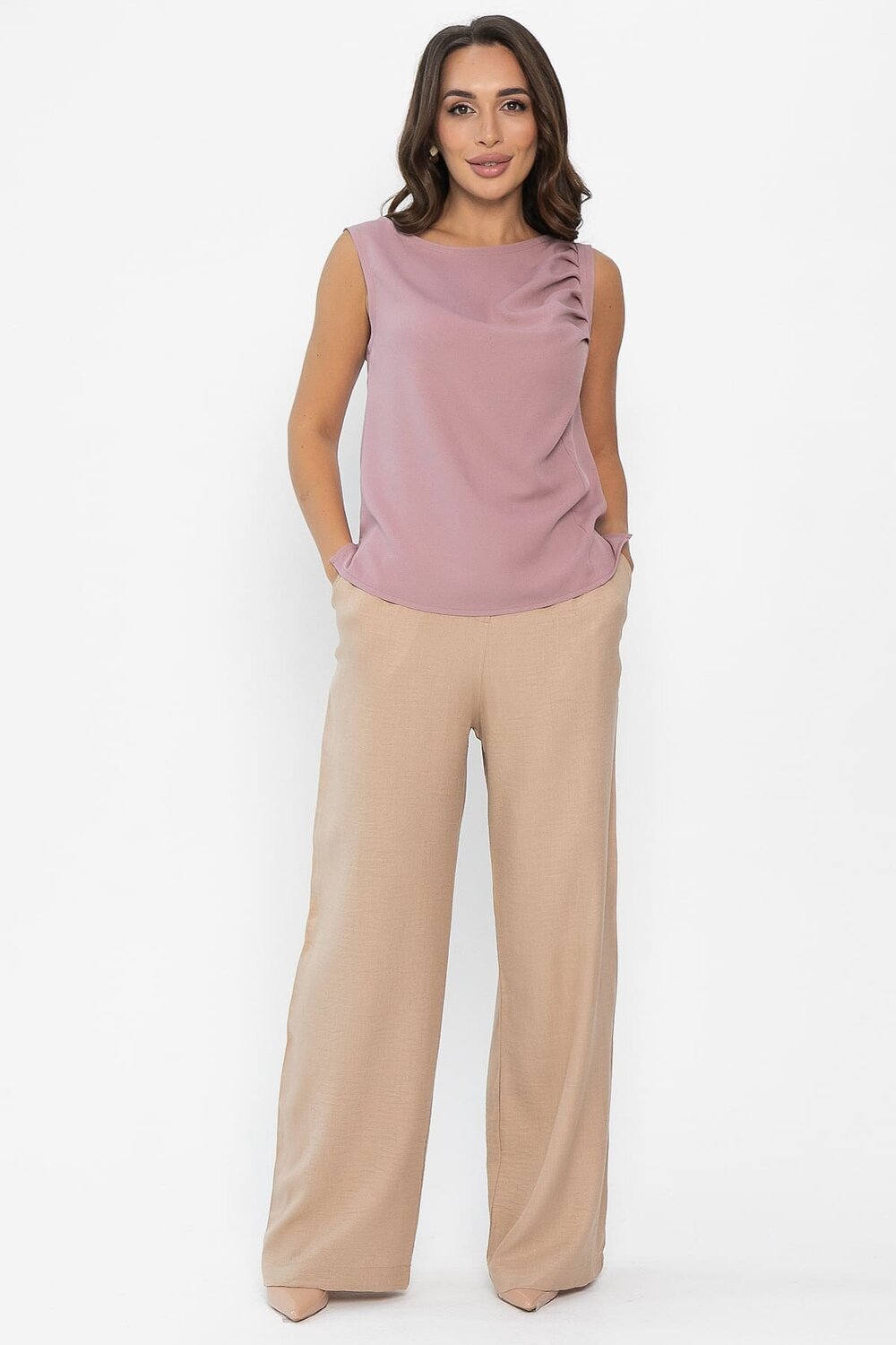 LT Collection Блуза 546456 Б14014-47М сухая роза