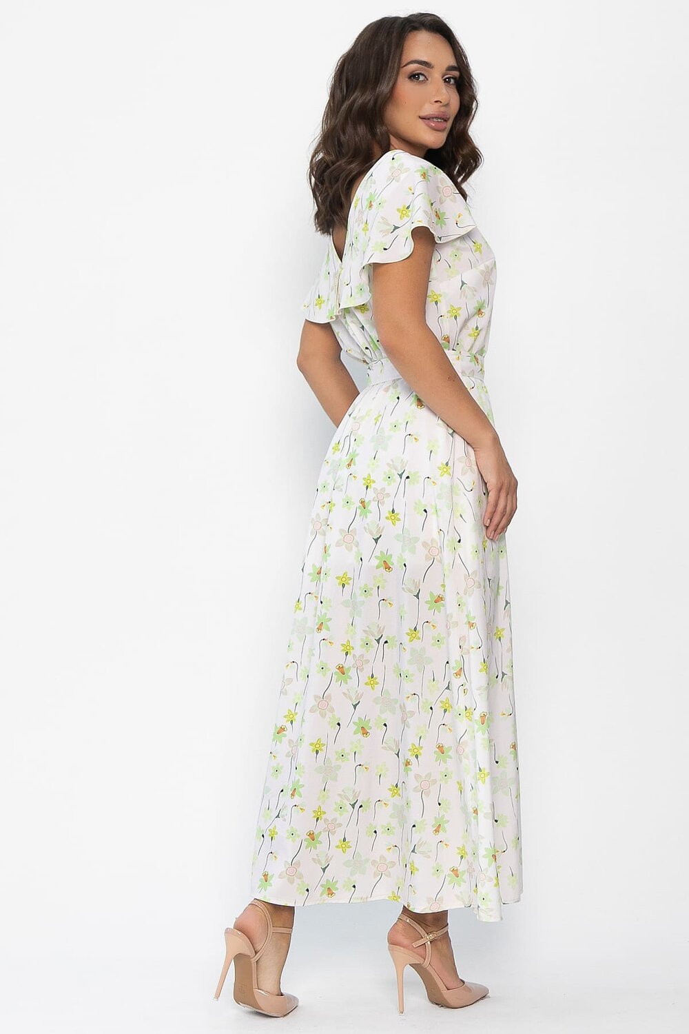 LT Collection Платье 546460 П14025-16М молочный