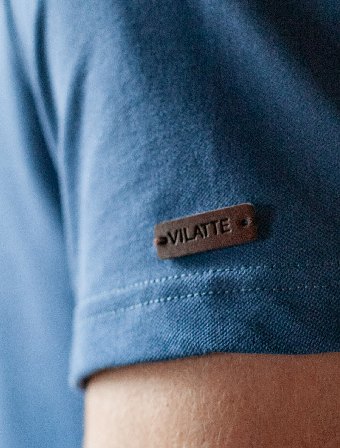 VILATTE Футболка 546503 U49.012 св.синий