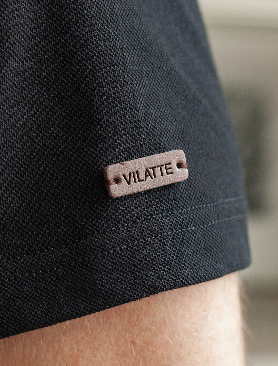 VILATTE Футболка 546506 U49.012 черный