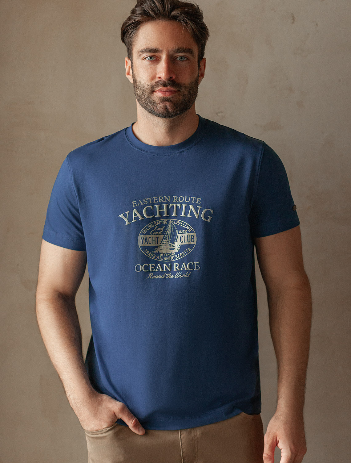 VILATTE Футболка 546518 U49.045 т.синий_yachting
