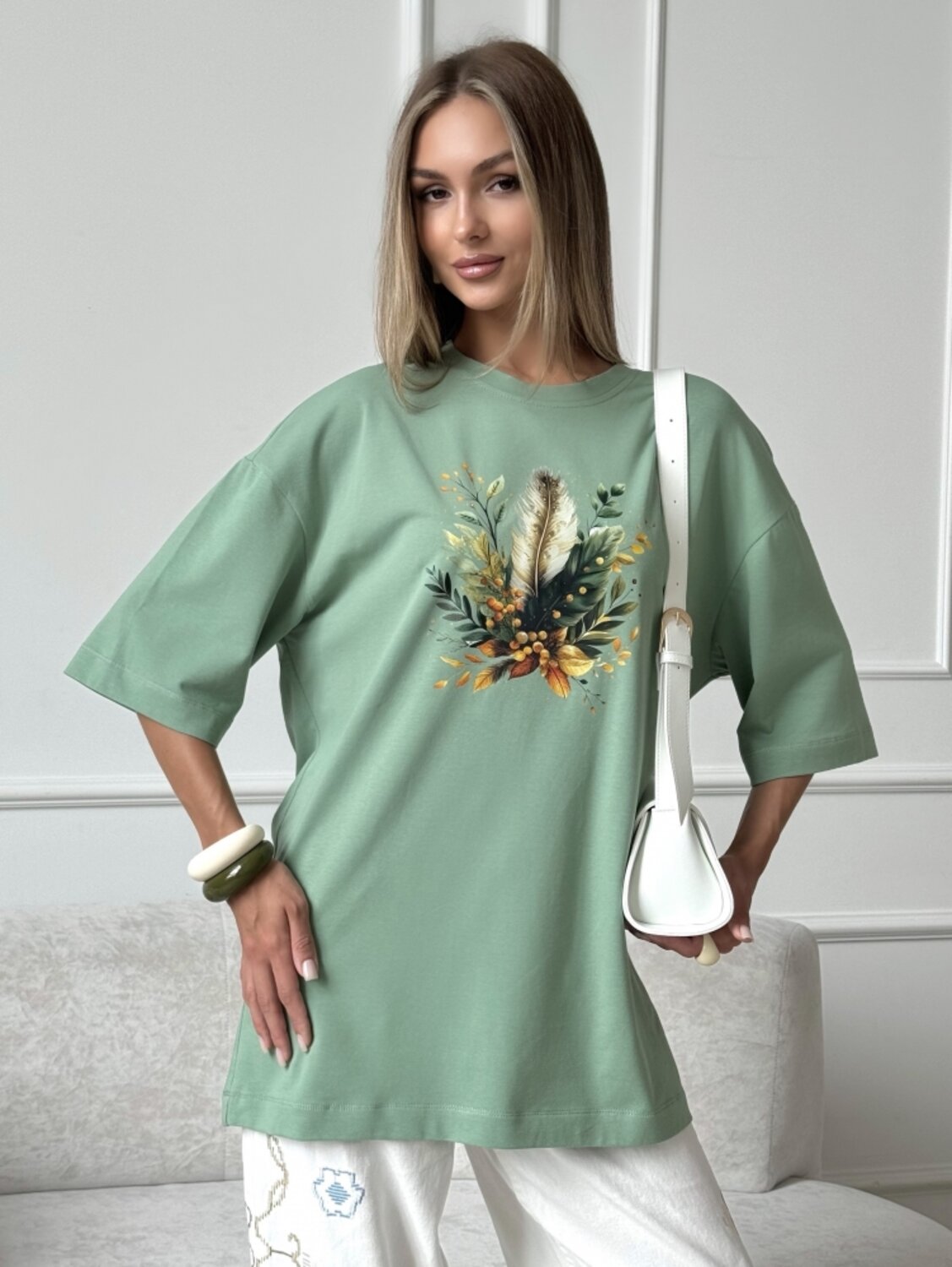 Binita Футболка 546633 405-9 зеленый