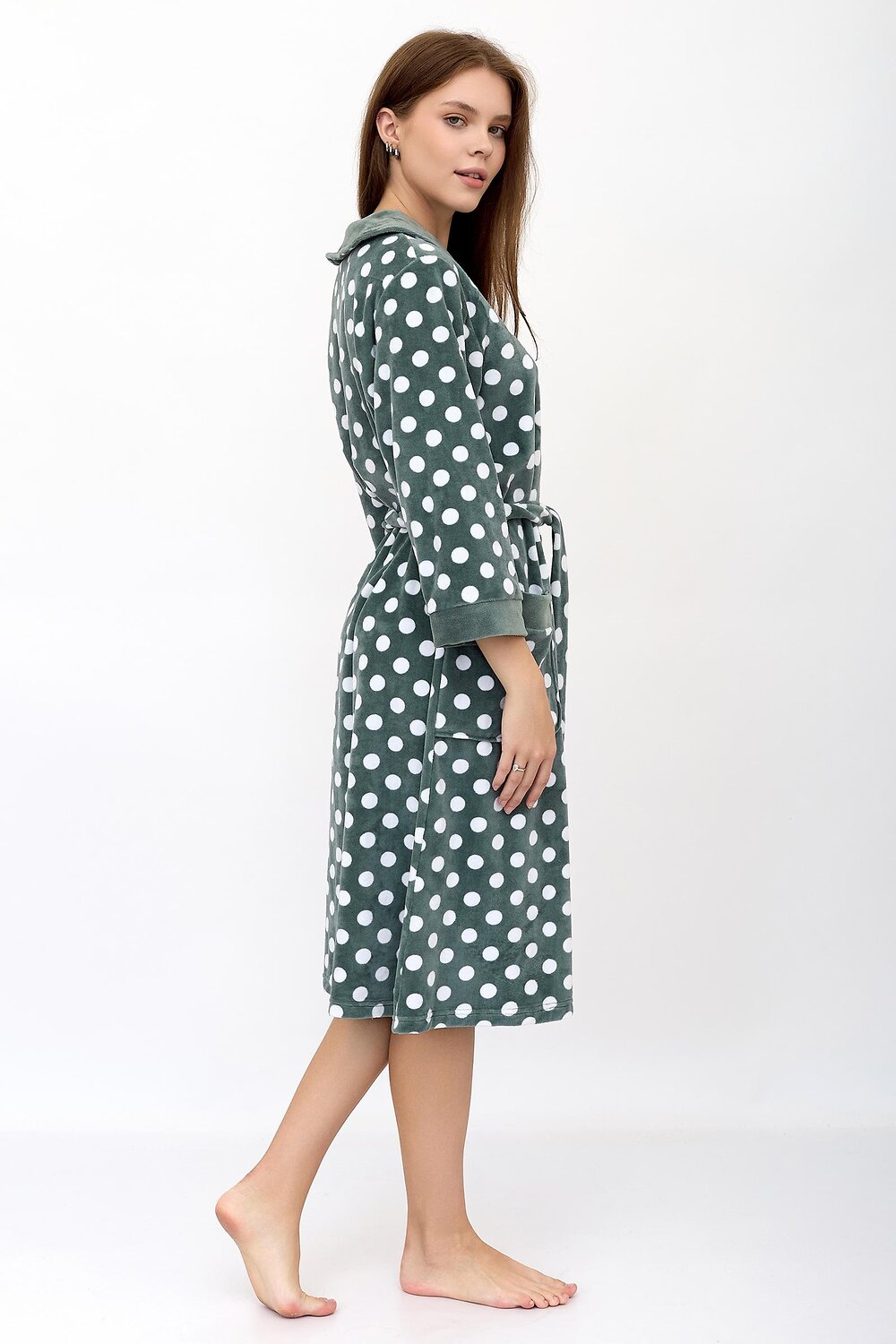 Lika Dress Халат 546687 8790 Хаки