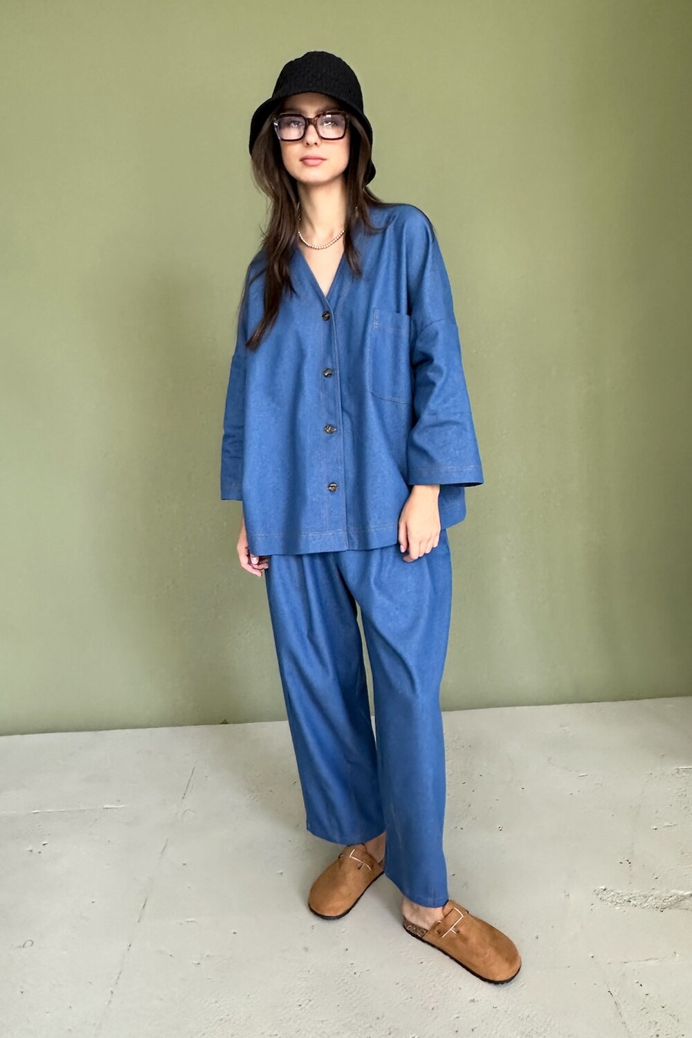 RISE Брюки 546698 DENIM086/01 Синий