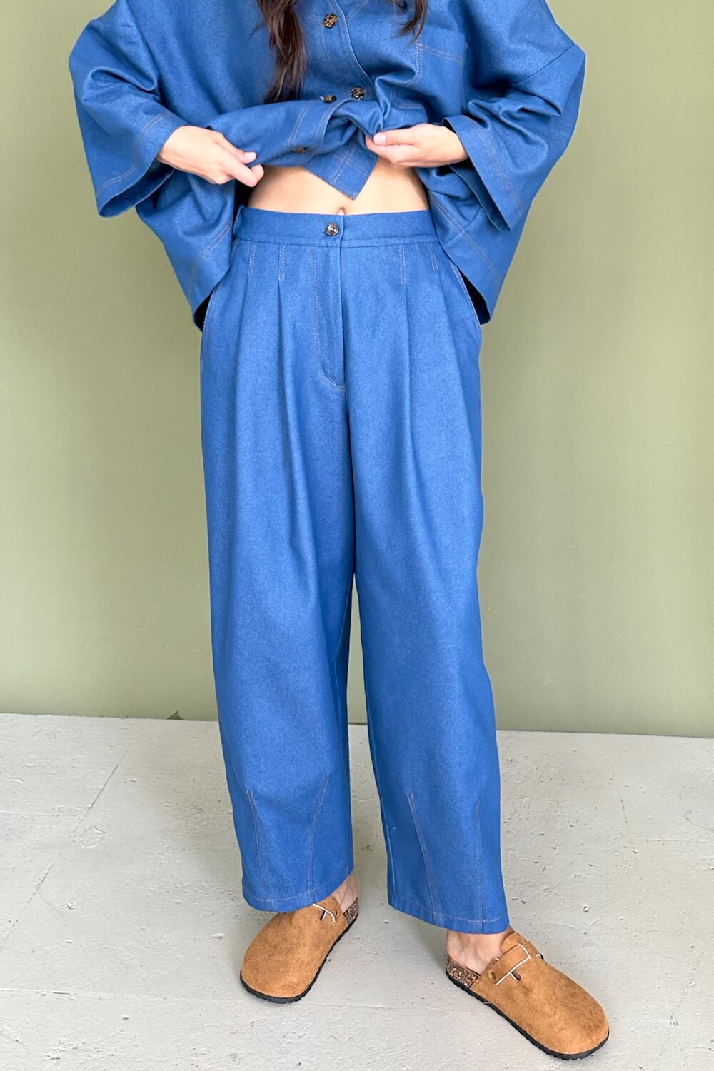 RISE Брюки 546698 DENIM086/01 Синий