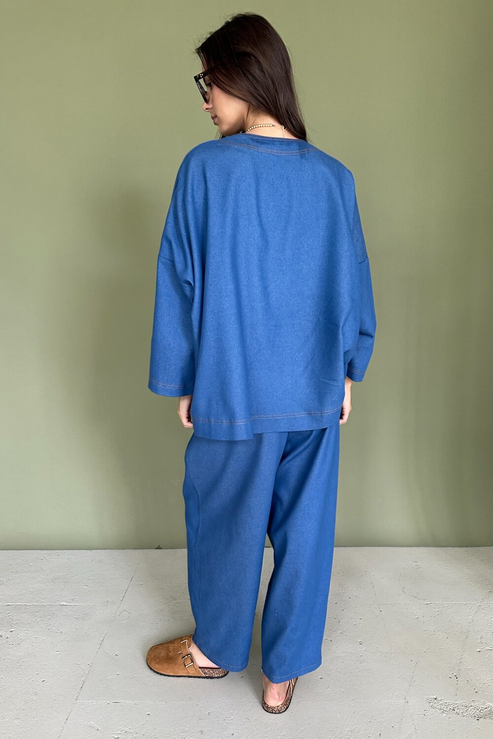 RISE Брюки 546698 DENIM086/01 Синий